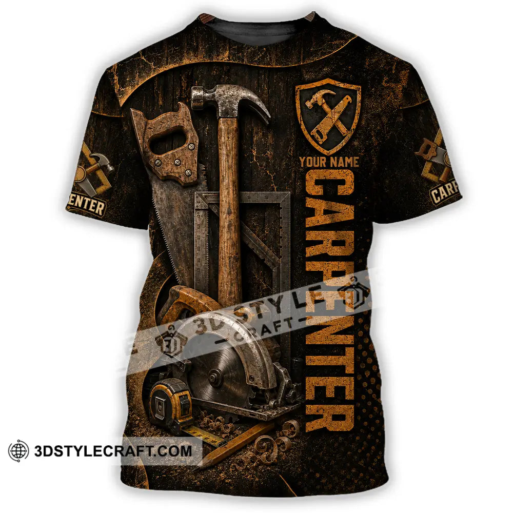 Unisex Shirt - Custom Carpenter Shirt - T-Shirt / S - T-shirt