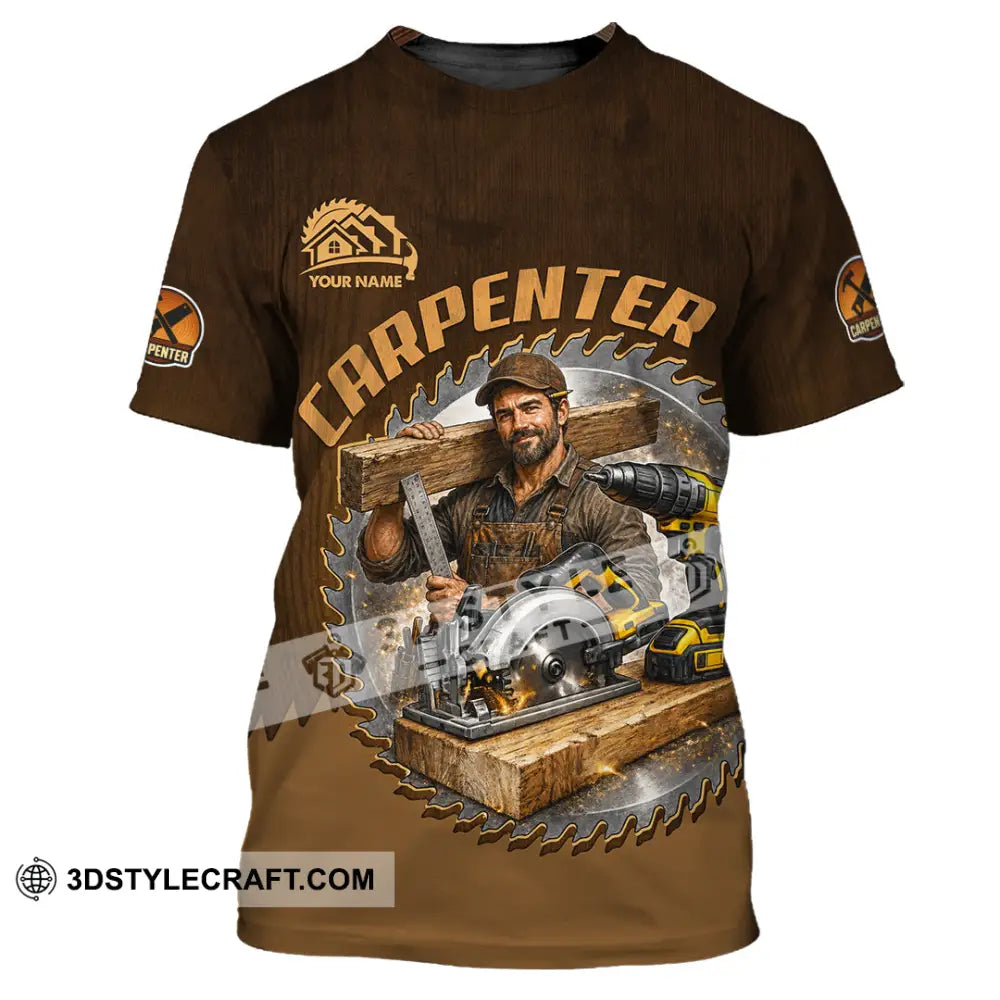 Unisex Shirt - Custom Carpenter Shirt - T-Shirt / S - T-shirt