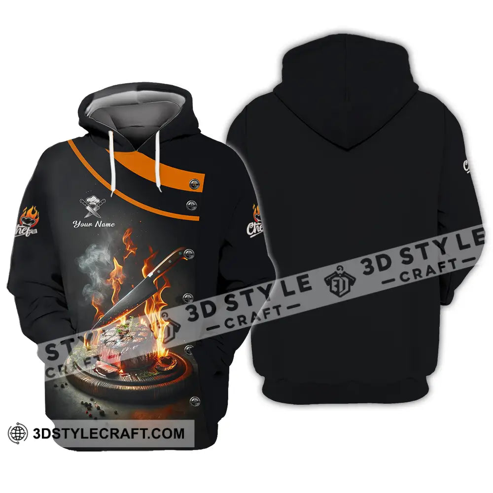 Unisex Shirt - Custom Chef 3D Shirt Hoodie / S T-shirt