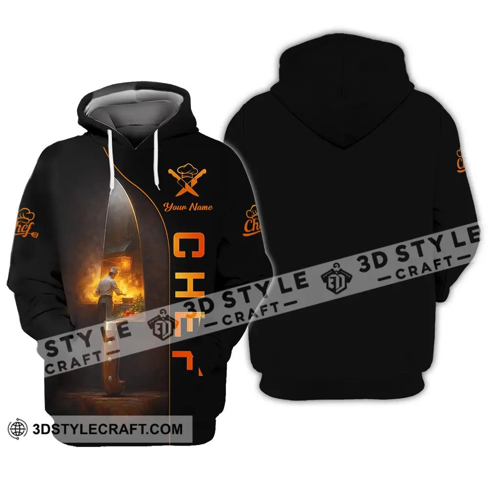 Unisex Shirt - Custom Chef 3D Shirt Hoodie / S T-shirt