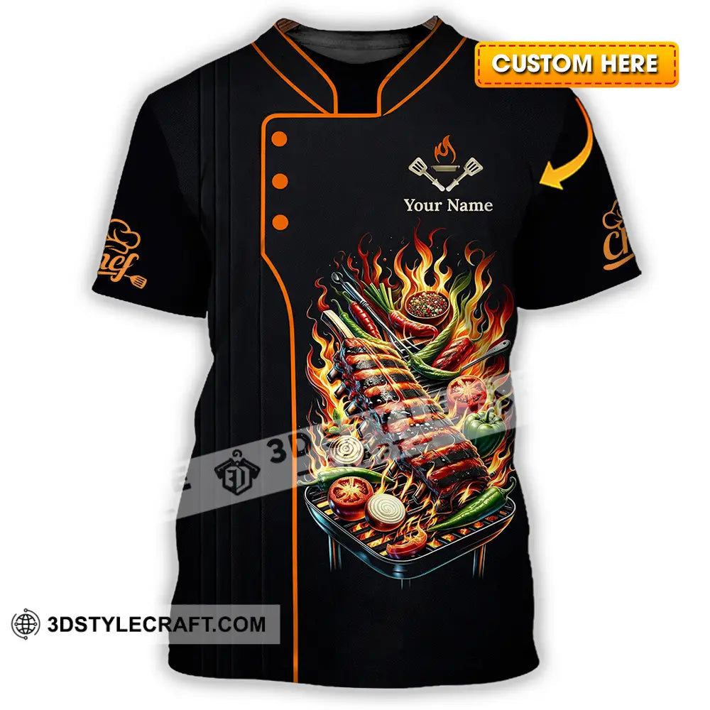 Unisex Shirt - Custom Chef 3D Shirt T-shirt