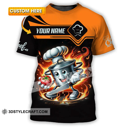 Unisex Shirt - Custom Chef 3D Shirt T-shirt