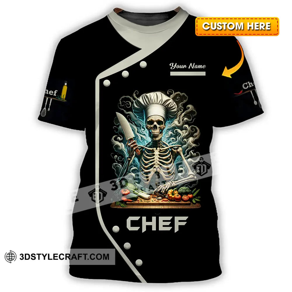 Unisex Shirt - Custom Chef 3D Shirt T-shirt