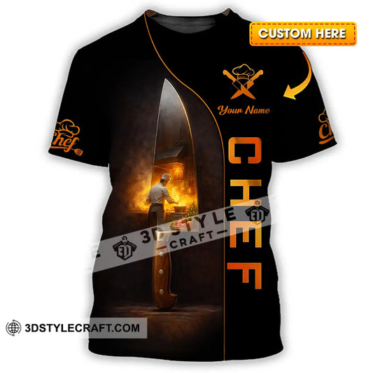 Unisex Shirt - Custom Chef 3D Shirt T-shirt