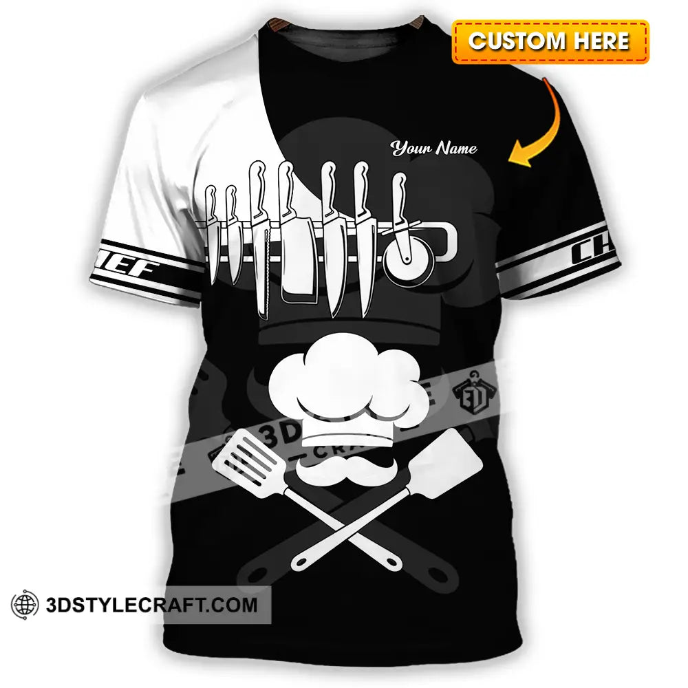 Unisex Shirt - Custom Chef 3D Shirt T-shirt