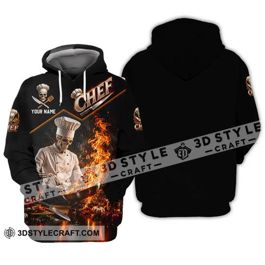 Unisex Shirt - Custom Chef Shirt style option 3