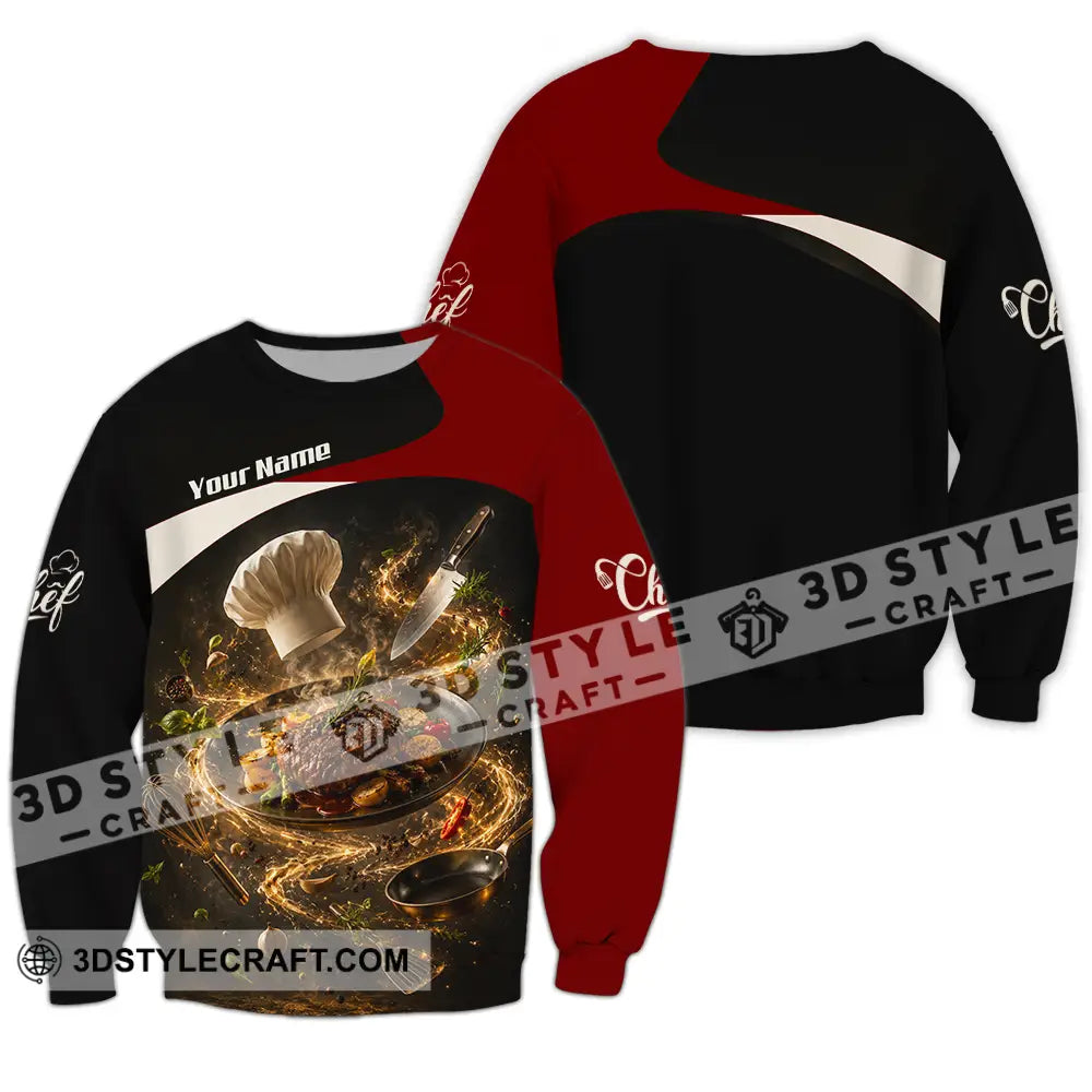 Unisex Shirt - Custom Chef Shirt - Long Sleeve / S - T-shirt