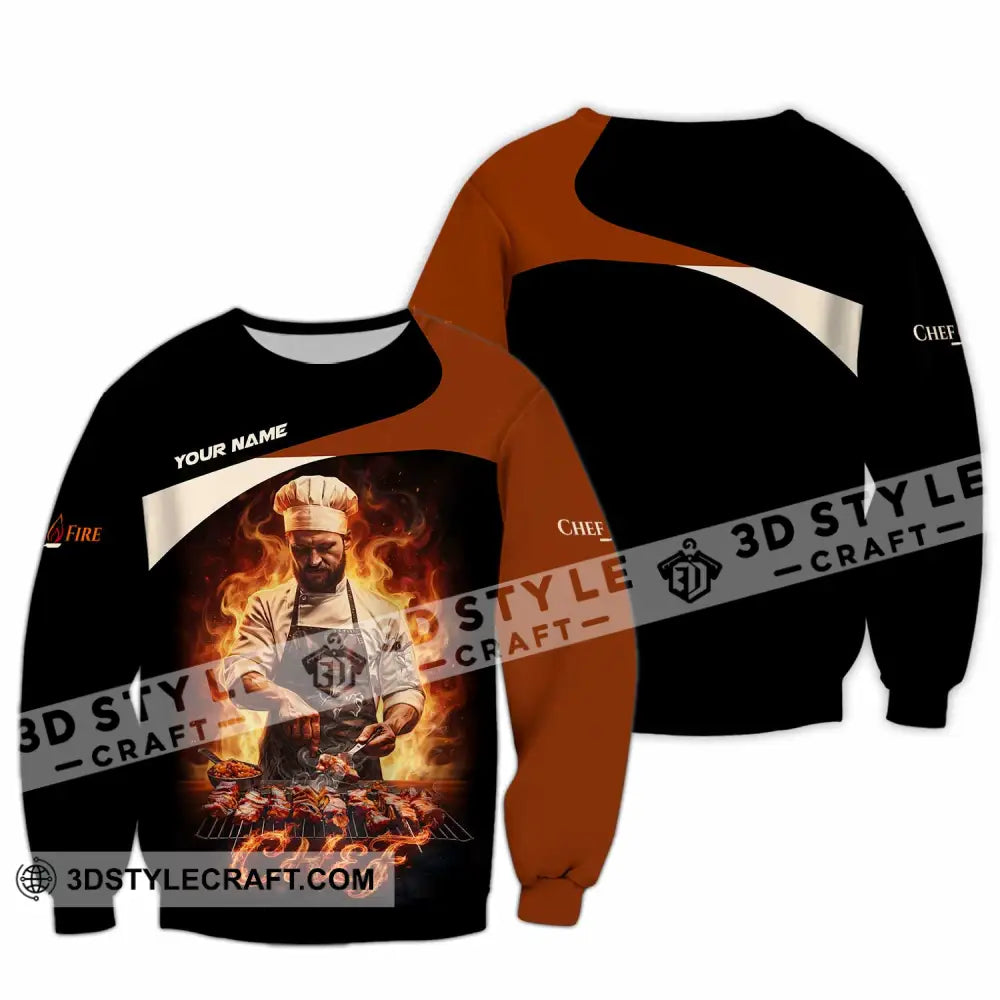Unisex Shirt - Custom Chef Shirt - Long Sleeve / S - T-shirt