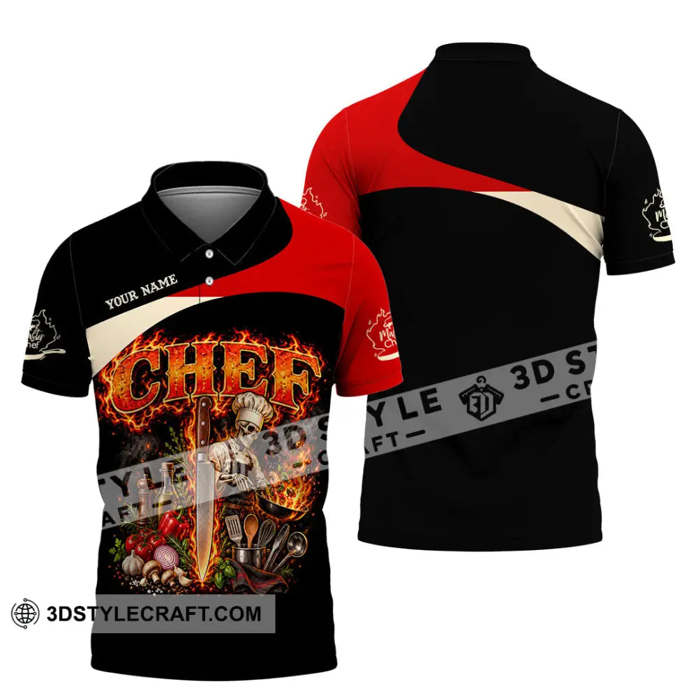 Unisex Shirt - Custom Chef Shirt - Polo Shirt / S - T-shirt
