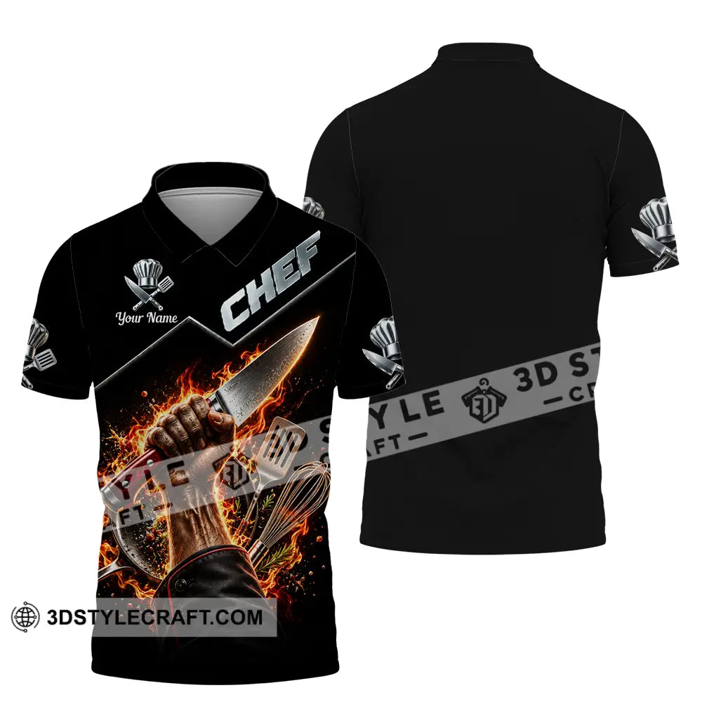 Unisex Shirt - Custom Chef Shirt - Polo Shirt / S - T-shirt