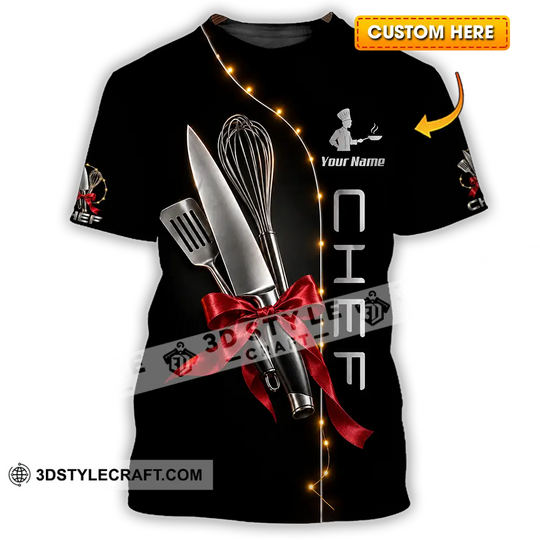 Unisex Shirt - Custom Chef Shirt style option 1
