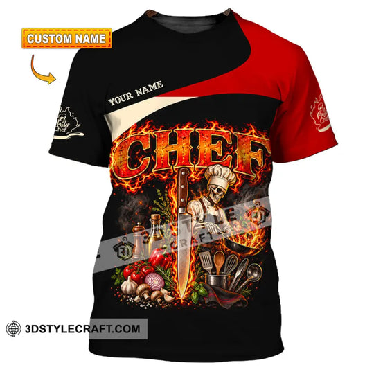 Unisex Shirt - Custom Chef Shirt style option 1