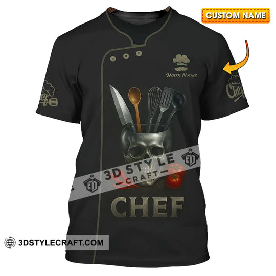 Unisex Shirt - Custom Chef Shirt style option 1
