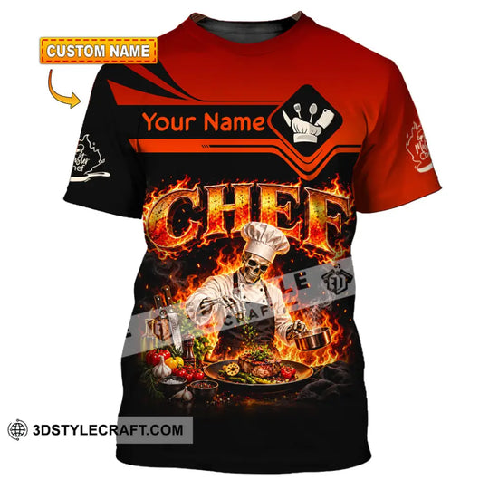 Unisex Shirt - Custom Chef Shirt style option 1