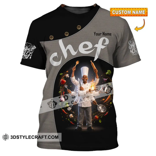 Unisex Shirt - Custom Chef Shirt style option 1