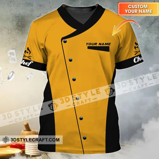 Unisex Shirt - Custom Chef T-Shirt, Chef Name Shirt style option 1