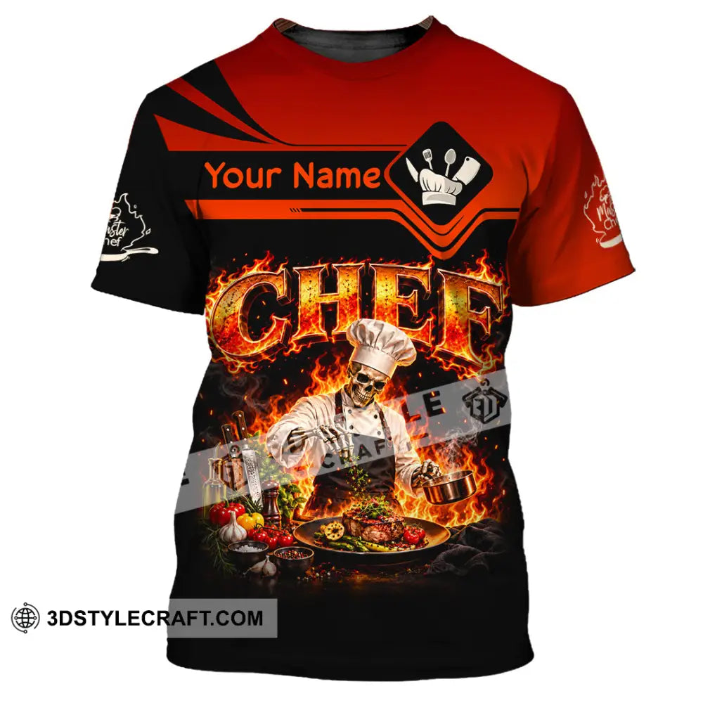 Unisex Shirt - Custom Chef Shirt - T-Shirt / S - T-shirt