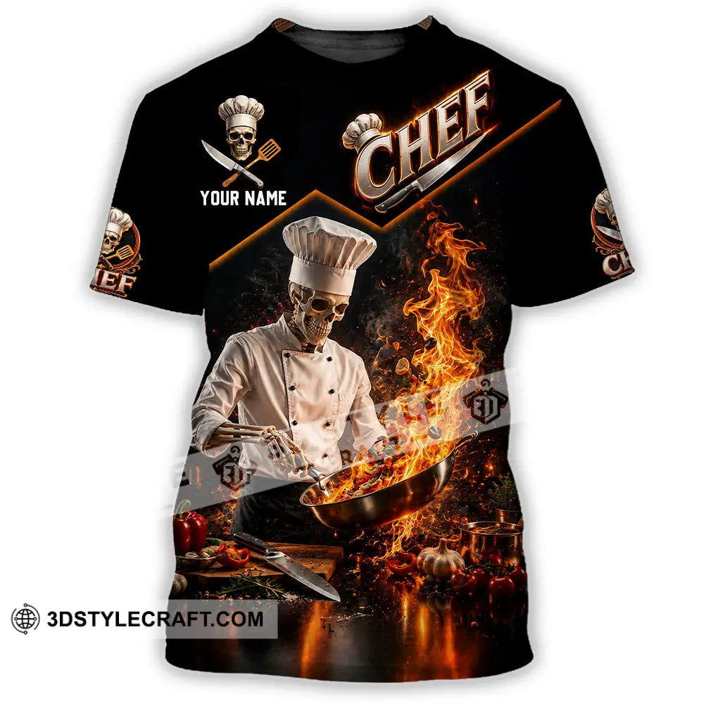 Unisex Shirt - Custom Chef Shirt - T-Shirt / S - T-shirt