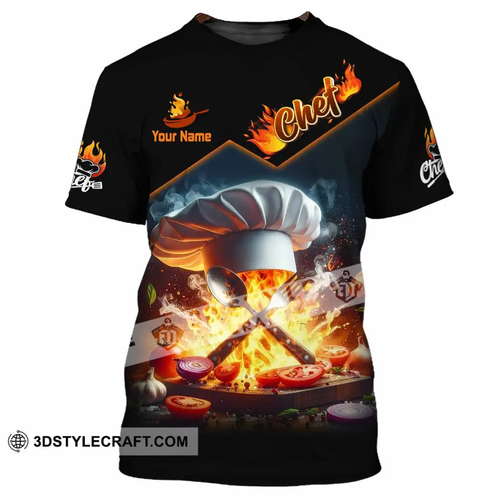 Unisex Shirt - Custom Chef Shirt - T-Shirt / S - T-shirt