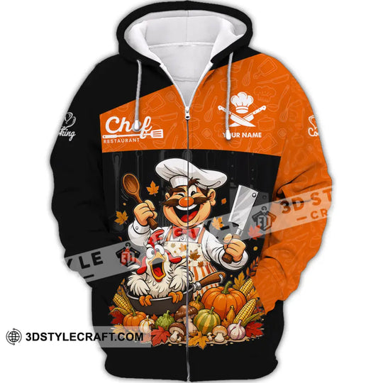 Unisex Shirt - Custom Chef Shirt style option 3