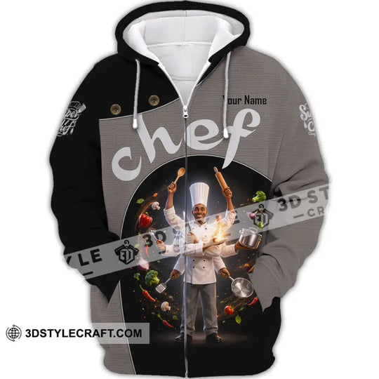 Unisex Shirt - Custom Chef Shirt style option 3