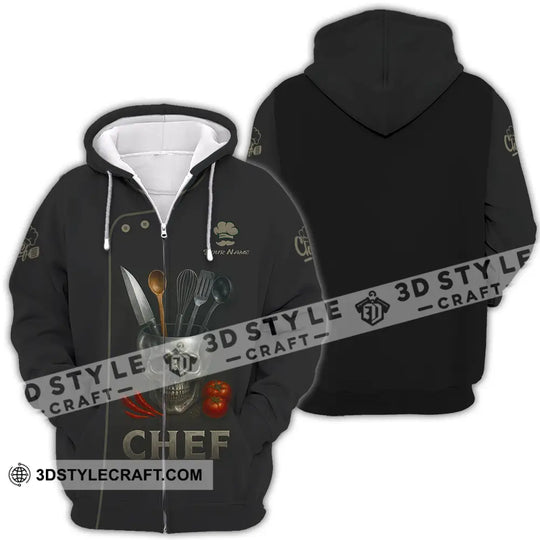 Unisex Shirt - Custom Chef Shirt style option 4