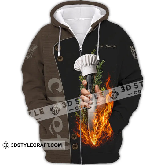 Unisex Shirt - Custom Chef Shirt style option 3