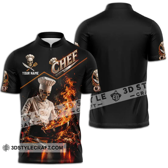 Unisex Shirt - Custom Chef Shirt style option 2