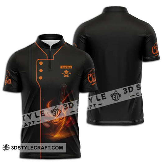 Unisex Shirt - Custom Chef Shirt style option 2