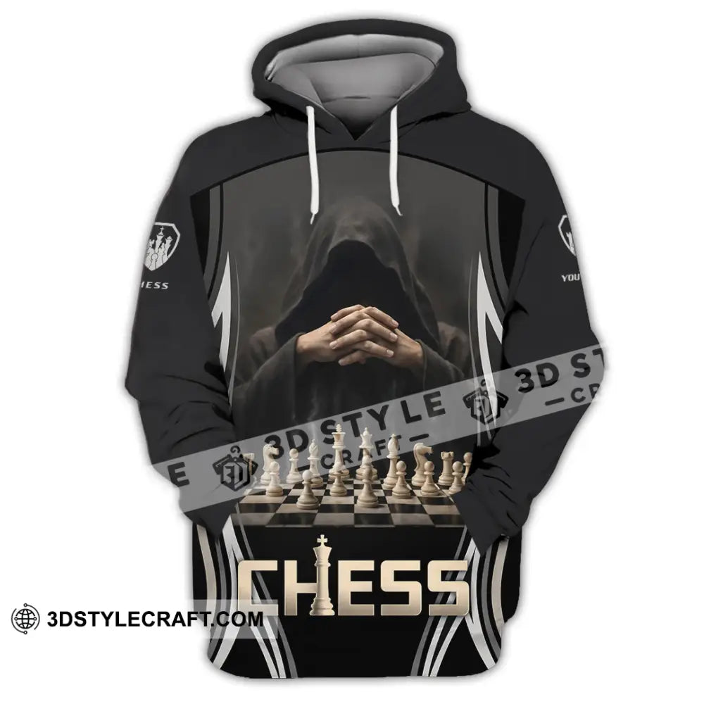 Unisex Shirt - Custom Chess 3D Shirt - Hoodie / S - T-shirt
