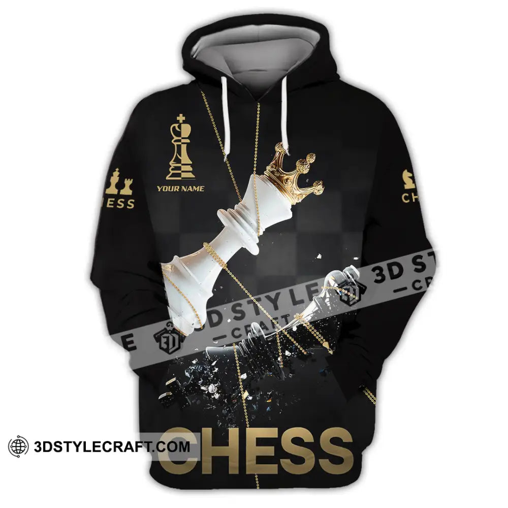 Unisex Shirt - Custom Chess 3D Shirt - Hoodie / S - T-shirt