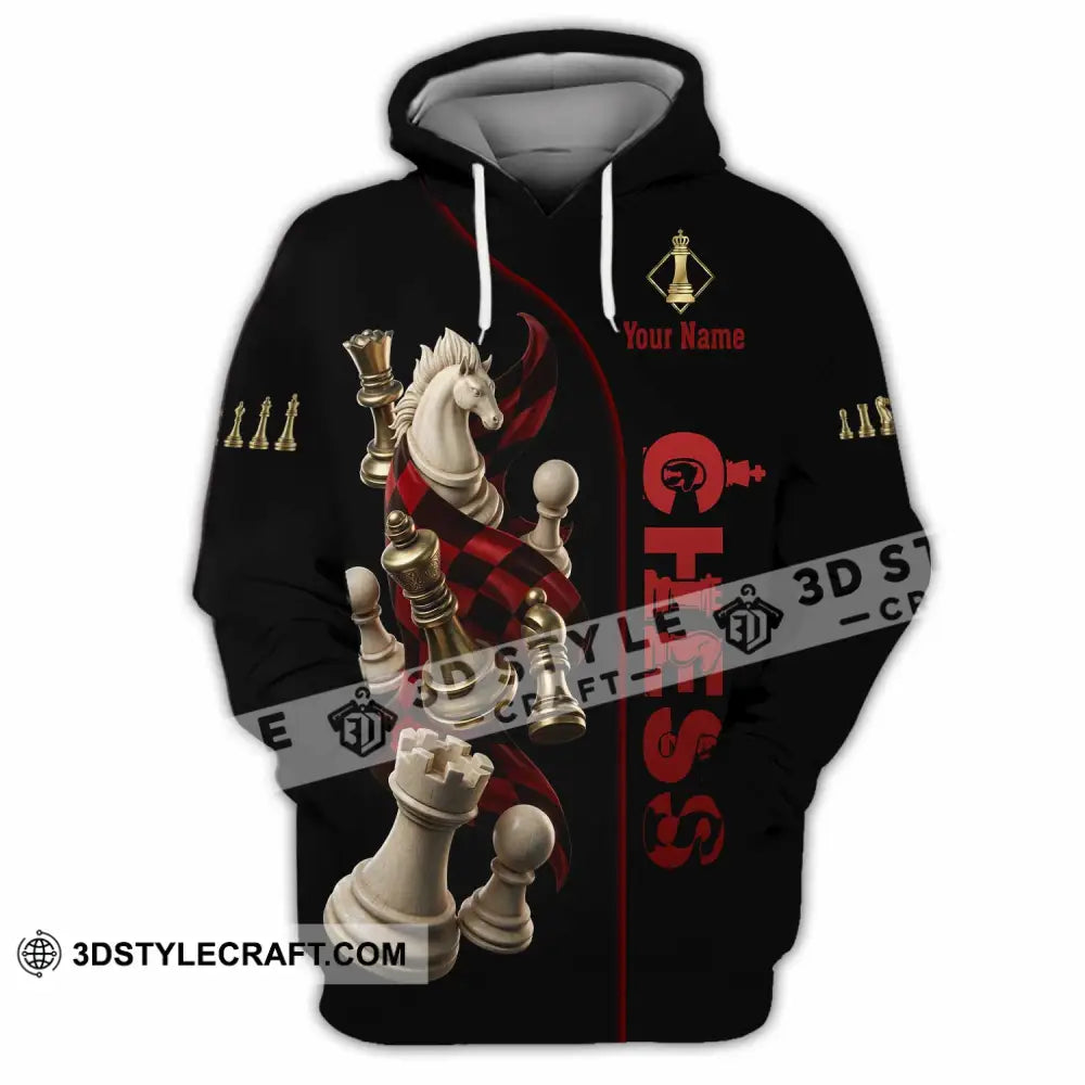 Unisex Shirt - Custom Chess 3D Shirt Hoodie / S T-shirt