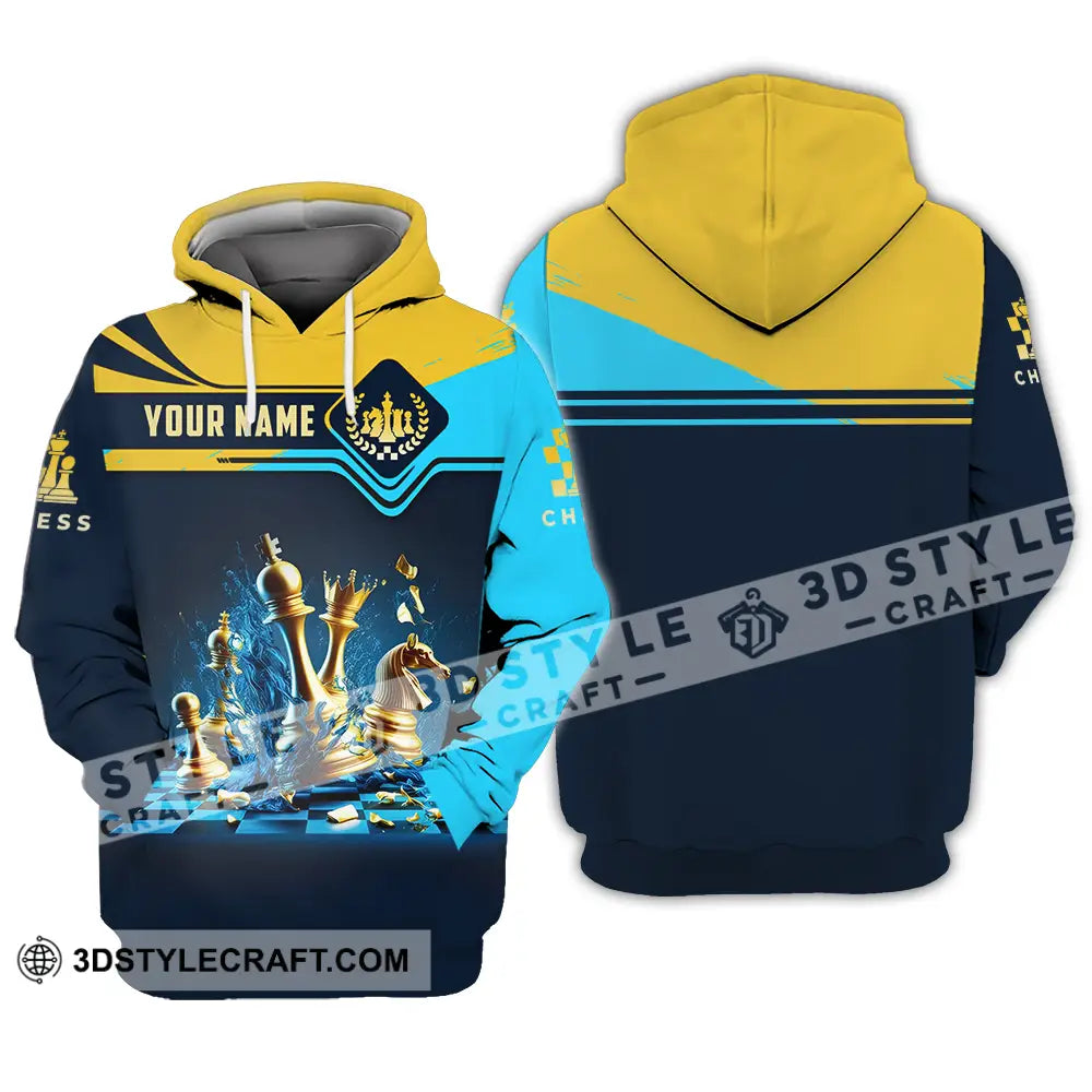 Unisex Shirt - Custom Chess 3D Shirt Hoodie / S T-shirt