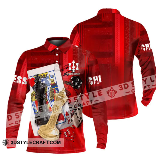 Unisex Shirt - Custom Chess 3D Shirt style option 4