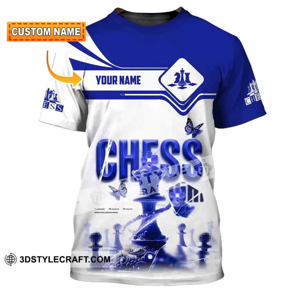 Unisex Shirt - Custom Chess 3D Shirt T-shirt