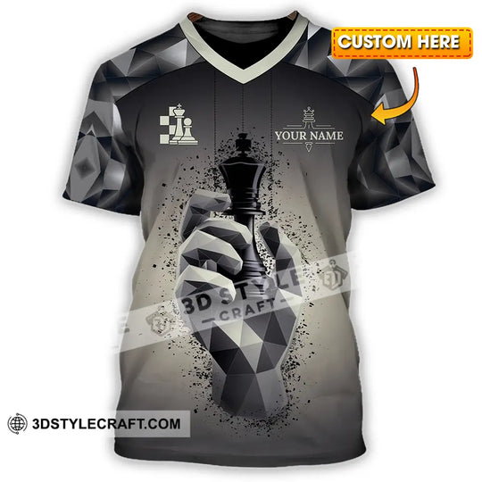 Unisex Shirt - Custom Chess 3D Shirt style option 1