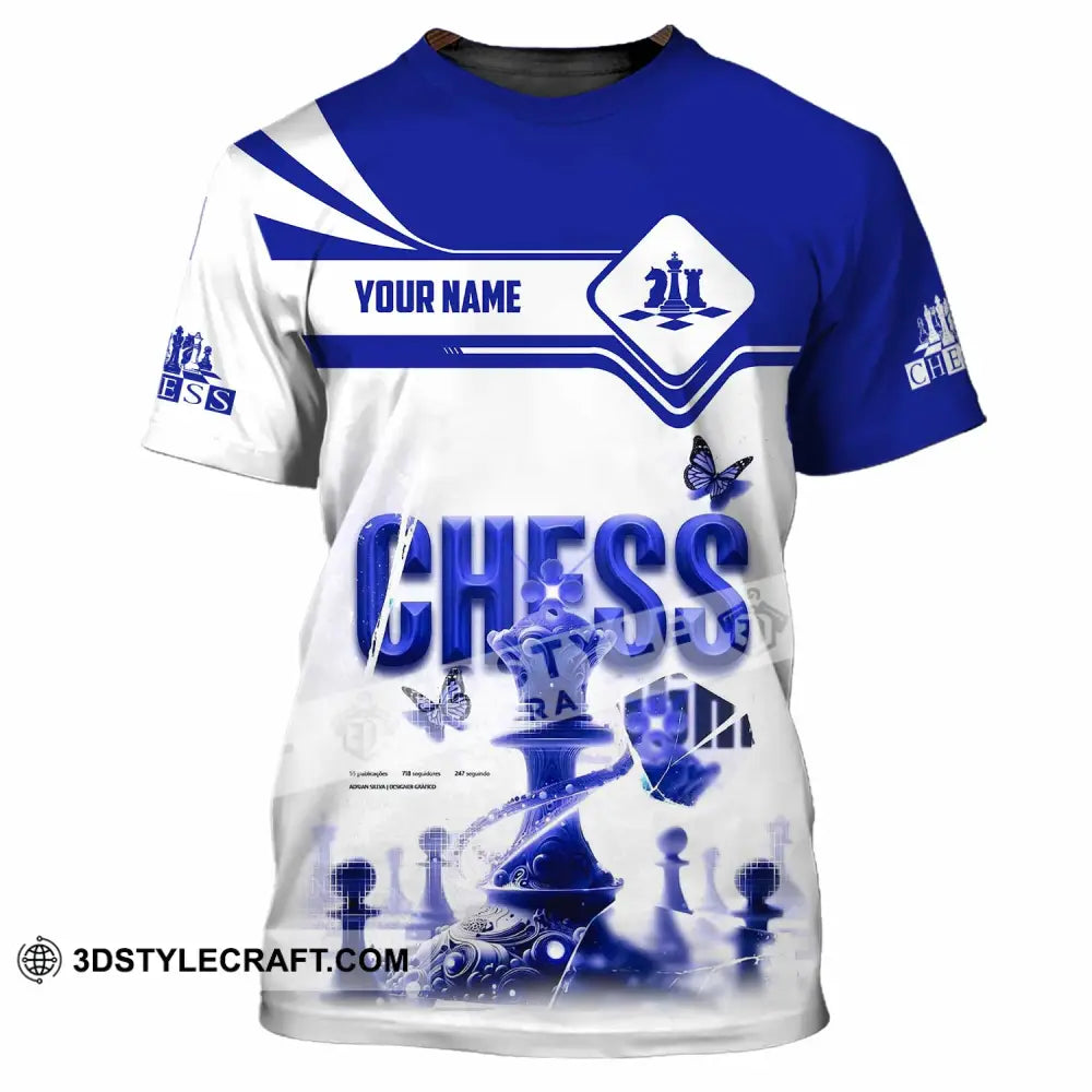 Unisex Shirt - Custom Chess 3D Shirt T-Shirt / S T-shirt