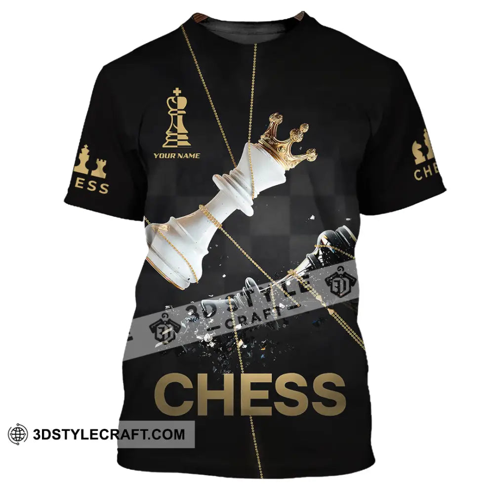 Unisex Shirt - Custom Chess 3D Shirt - T-Shirt / S - T-shirt