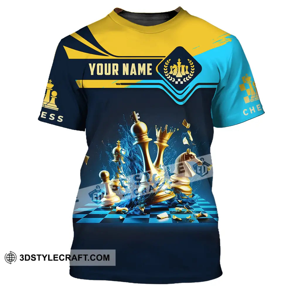 Unisex Shirt - Custom Chess 3D Shirt T-Shirt / S T-shirt
