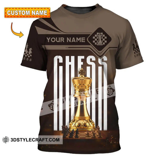 Unisex Shirt - Custom Chess Player 3D Shirt T-shirt