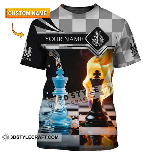 Unisex Shirt - Custom Chess Player 3D Shirt T-shirt