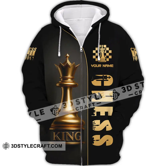 Unisex Shirt - Custom Chess Player 3D Shirt style option 2