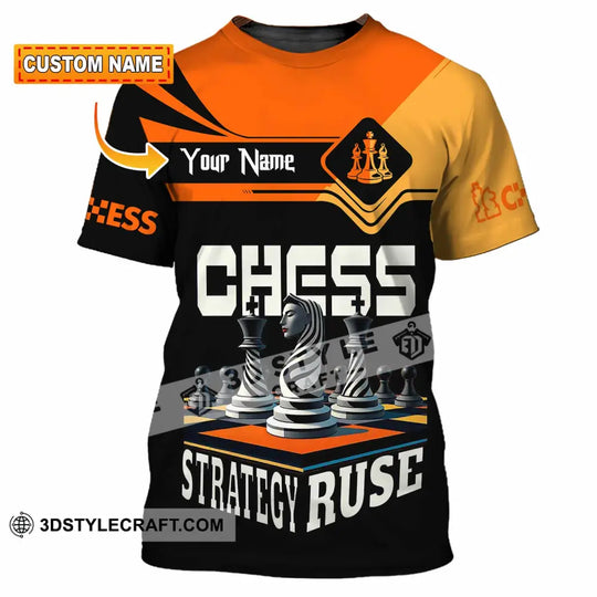 Unisex Shirt - Custom Chess Strategy Ruse Shirt style option 1