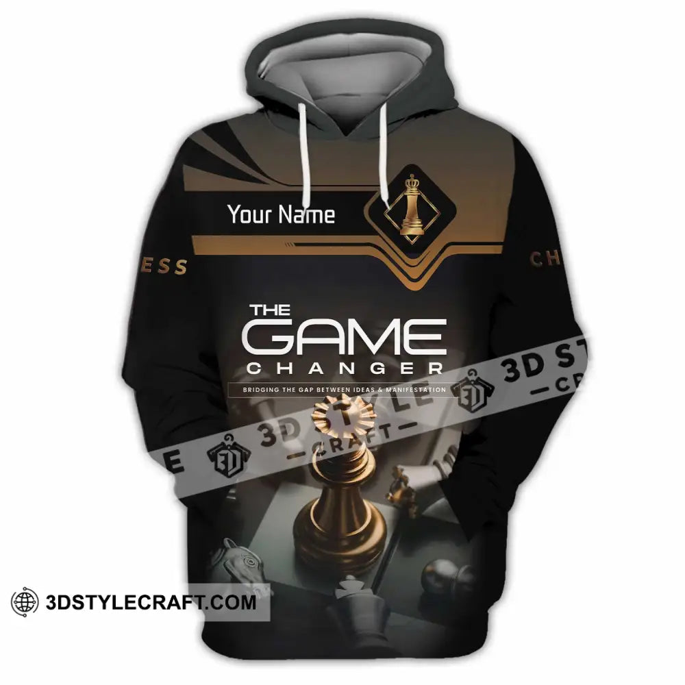 Unisex Shirt - Custom Chess The Game Changer 3D Shirt Hoodie / S T-shirt
