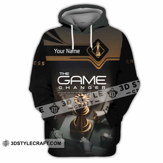 Unisex Shirt - Custom Chess The Game Changer 3D Shirt style option 2