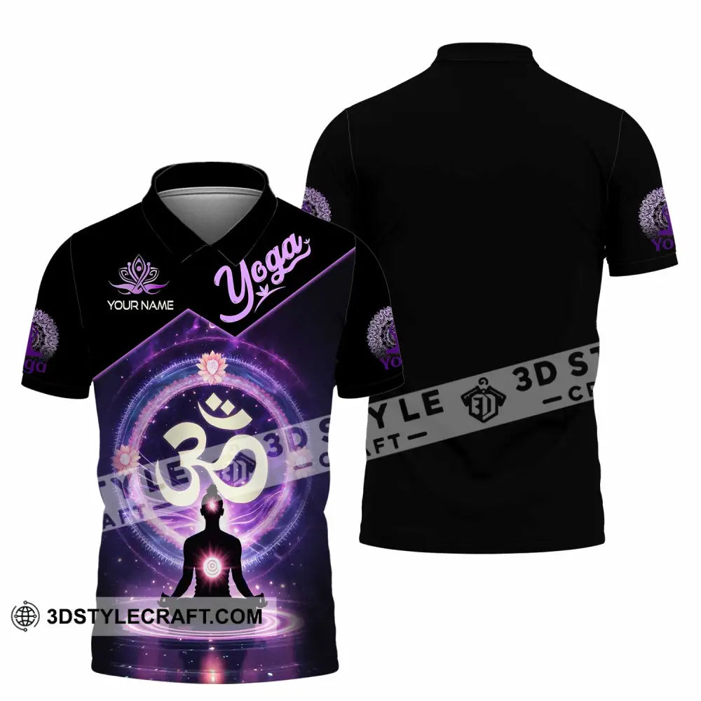 Unisex Shirt - Custom Chill Relax Yoga Shirt Polo Shirt / S T-shirt