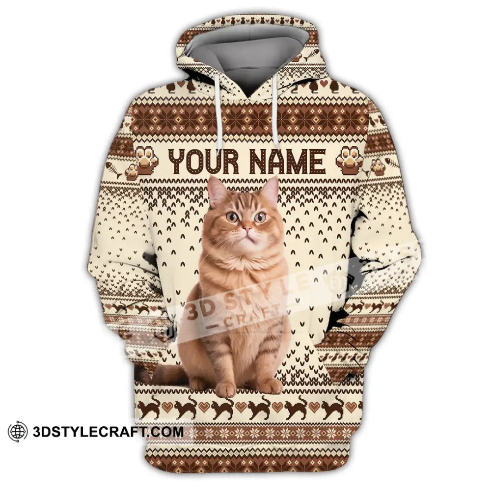 Unisex Shirt - Custom Christmas Pet 3D Shirt Hoodie / S T-shirt