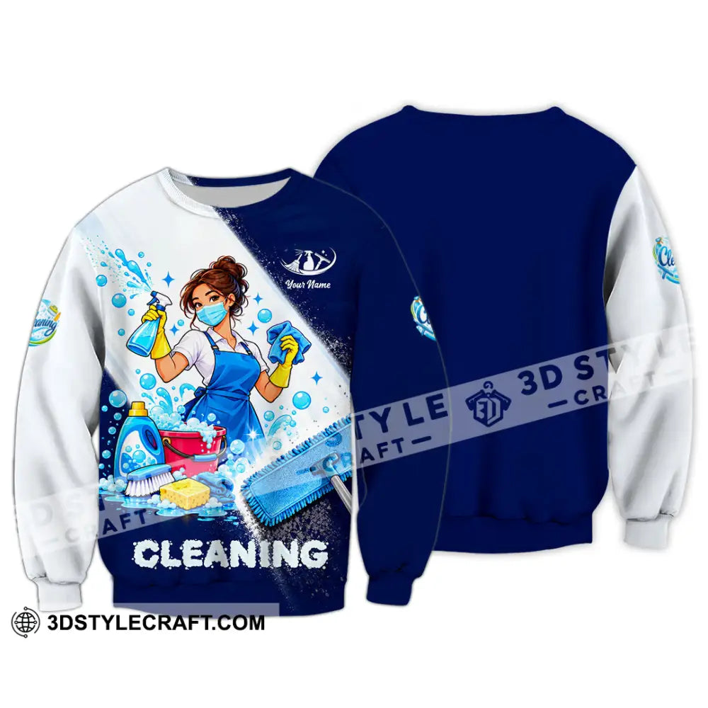 Unisex Shirt - Custom Cleaning Shirt - Long Sleeve / S - T-shirt