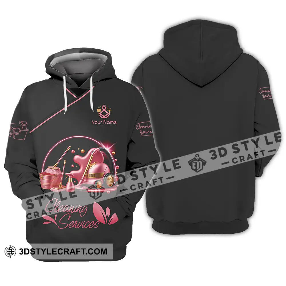 Unisex Shirt - Custom Cleaning Service Shirt Hoodie / S T-shirt
