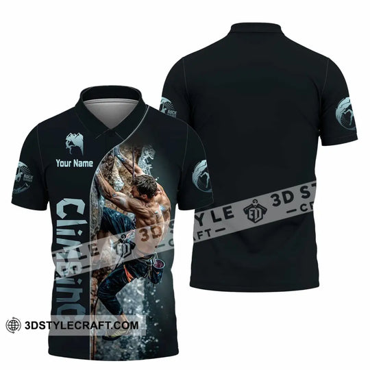 Unisex Shirt - Custom Climbing Shirt style option 2